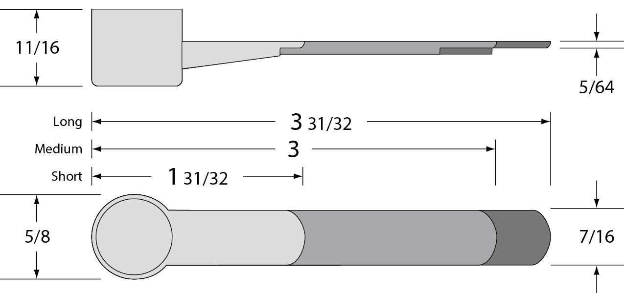 7.5 cc, .5 Tbsp, 1.5 Teaspoon, 7.5 mL), Long Handle Measuring Scoop, 5  Pack
